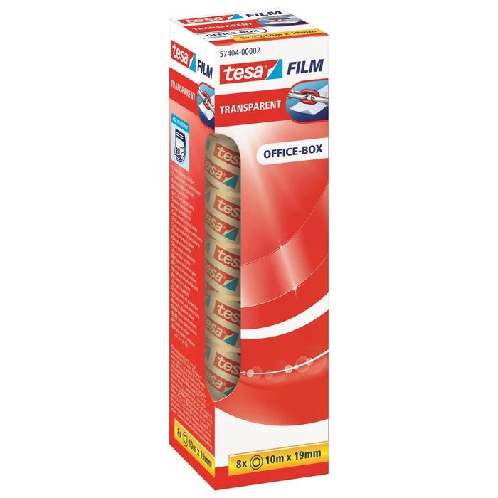 Tesa 57404 Tesafilm Klebeband 19mm X 10m 8 Stück