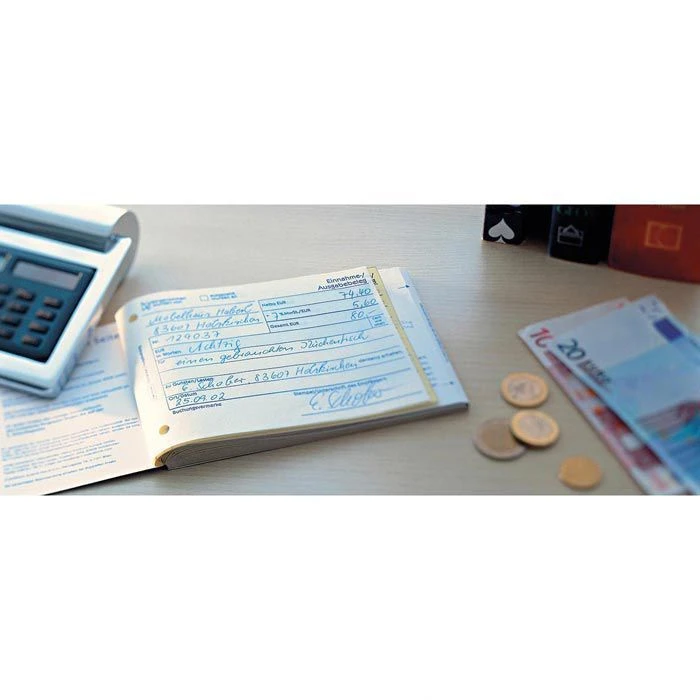 Avery Zweckform 303 A6 Quer Ausgabebelege Gelb – Bild 5