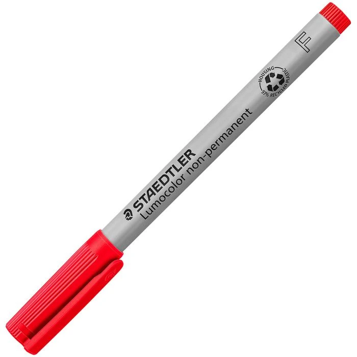Staedtler Lumocolor Non-permanent M Sortiert 316 WP4 Folienschreiber 0,6mm 4 Stück - Image 4