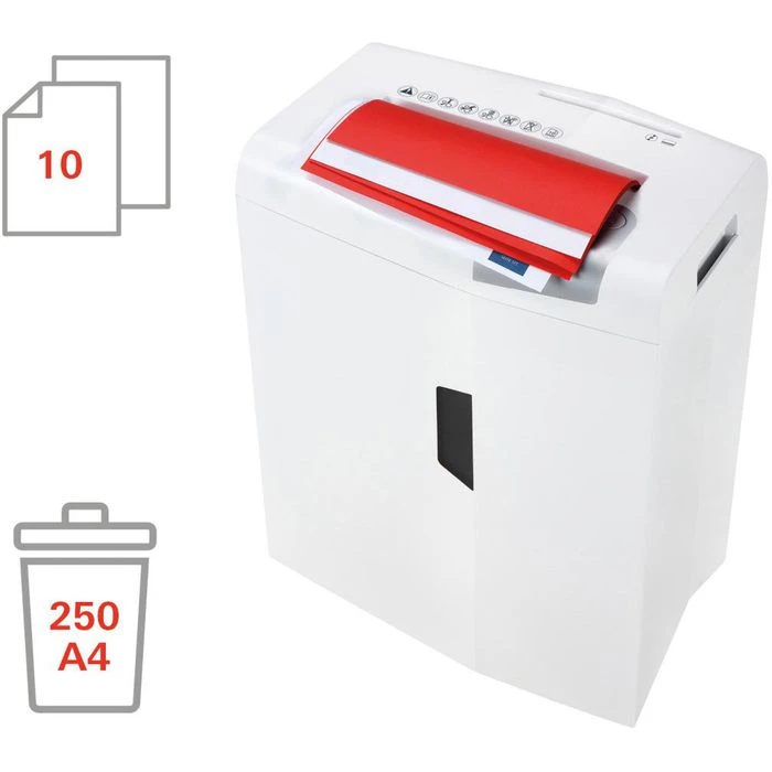 HSM Aktenvernichter Shredstar X10, 1045111, Partikelschnitt 4,5 X 30mm, 10 Blatt, P4 - Image 3