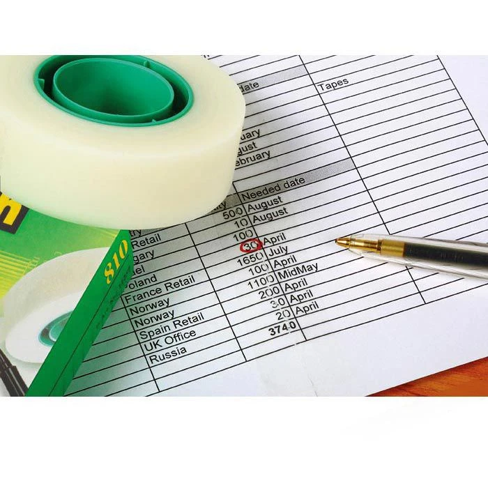 Scotch Magic Tape 810 Klebeband 19mm X 33m 8 Stück - Image 2