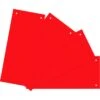 Bene Trennstreifen 201950RT, Rot, 24 X 10 Cm, 180g/m² Karton, 100 Stück