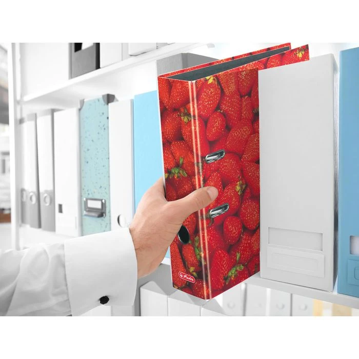 Herlitz MaX.file Fruits 10485126 Motivordner Erdbeeren, A4, Breit, 8cm - Image 3