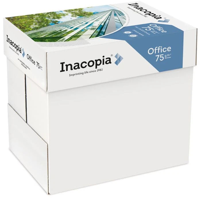 Inacopia Kopierpapier Office, A4, 75g/qm, Weiß, 500 Blatt - Image 3