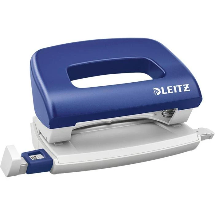 Leitz Heftgerät 5507-60-35, NeXXt Mini, Set Heftleistung 10 Blatt, Blau, 3-teilig - Image 3