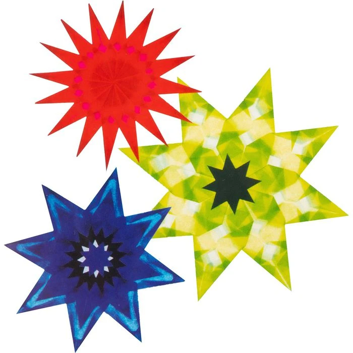 Ursus Faltblätter 2645199, Aus Transparentpapier, 20 X 20cm, 42g/m², 10 Farben Sortiert, 500 Blatt - Image 2