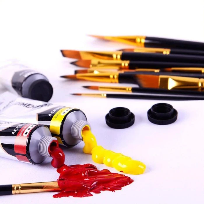 Mont-Marte Pinsel Studiopinsel-Set, Acryl & Aquarell, Verschiedene Größen, 15 Stück - Image 7