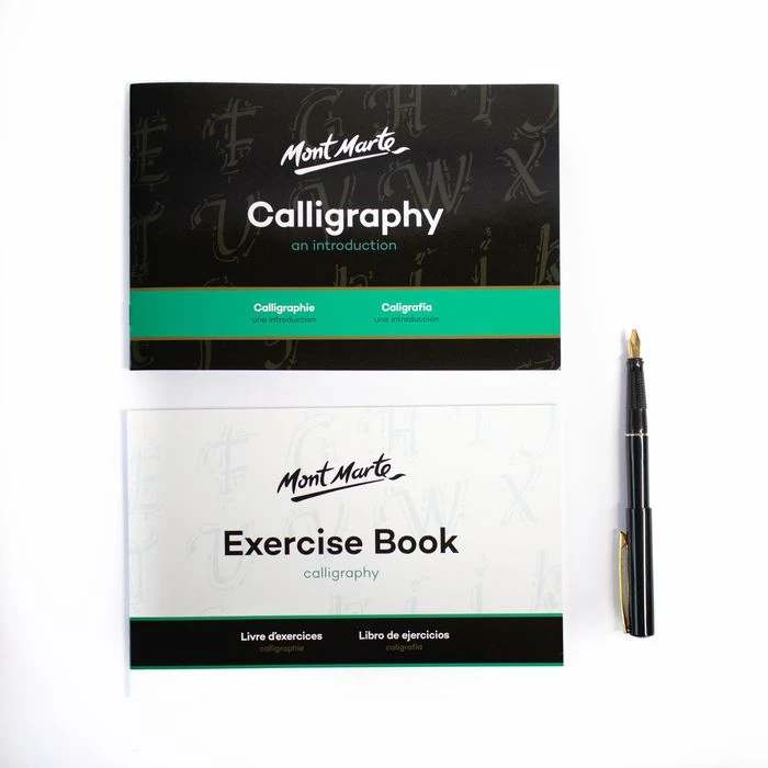 Mont-Marte Schreibset Kalligraphie-Set, Kunststoff, Füller Und Zubehör, Box – Bild 8