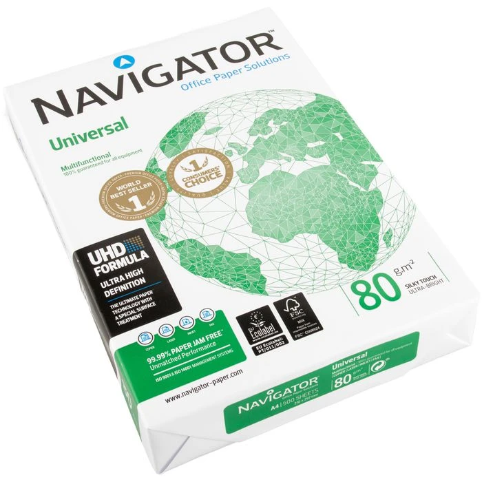 Navigator Universal Papier, 80g, A4, 500 Blatt, Weiß - Image 3