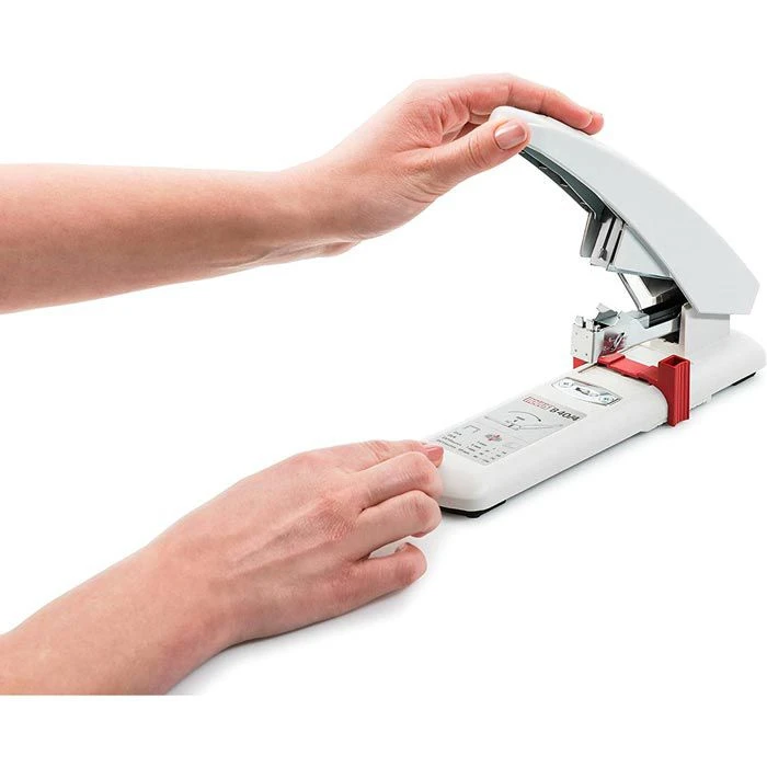 Novus Heftgerät B40/4, 023-0056, Blockhefter, Heftleistung 100 Blatt, Grau - Image 4