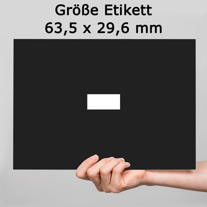 Herma Inkjet-Etiketten 4864, Wetterfest, 63,5 X 29,6mm, Weiß Matt, 10 Blatt, 270 Stück - Image 3