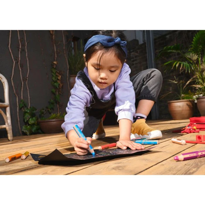 Stabilo Buntstifte Woody 3 In 1 Pastell, 880/18-4, Multitalent-Stifte Inkl Pinsel & Spitzer, 18 Stück – Bild 6