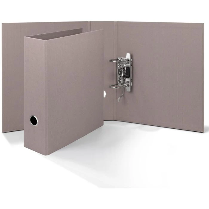 Rössler-Papier Ordner 1317452700 S.O.H.O., Karton, A4, 8,5cm, Taupe - Image 3