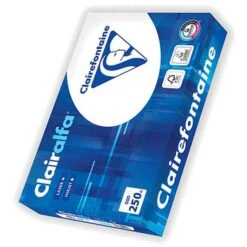 Clairefontaine Kopierpapier Clairalfa, 2230C, A4, 250g/qm, Hochweiß, 125 Blatt