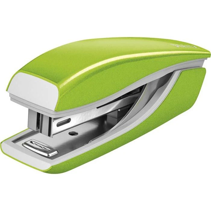 Leitz Heftgerät 5561-20-54, NeXXt WOW Mini, Set, 3-teilig, Grün Metallic - Image 2